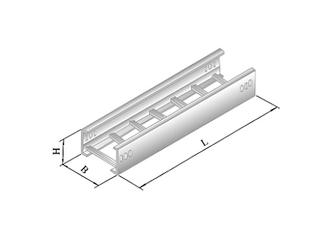 al alloy ladder type cable support